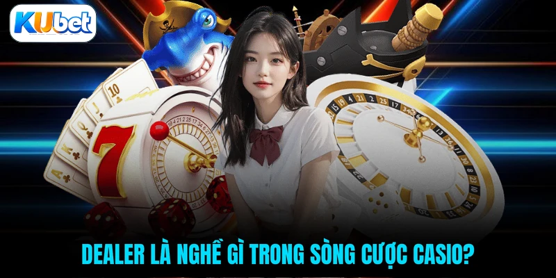 Dealer là nghề gì trong sòng cược casio?